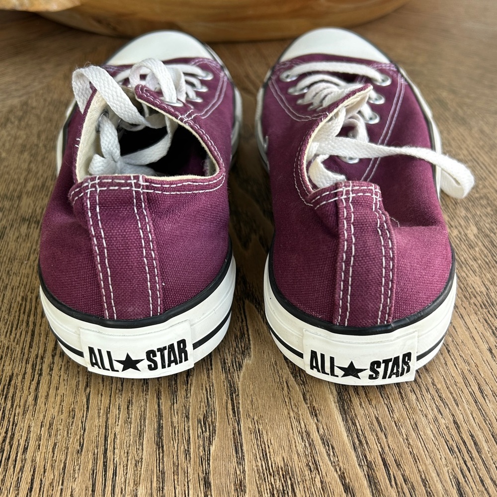 Maroon Converse